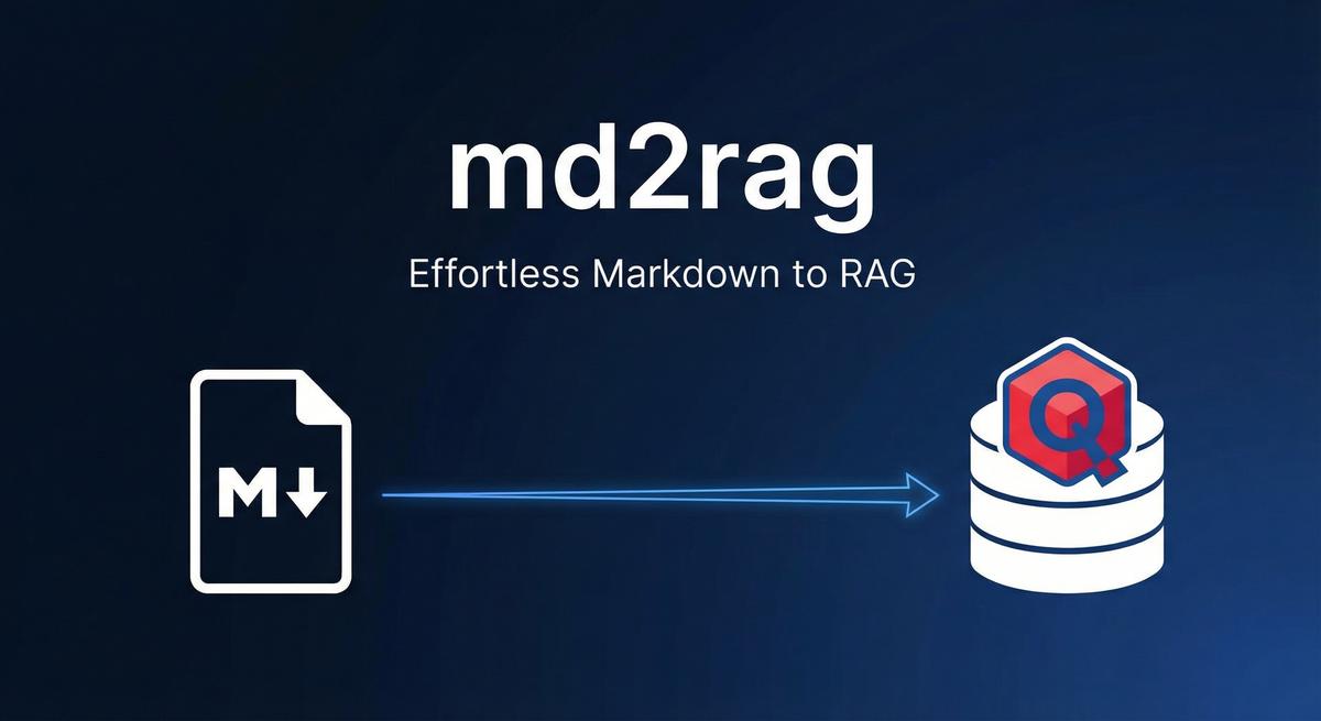 md2rag - RAG Pipeline Aracı